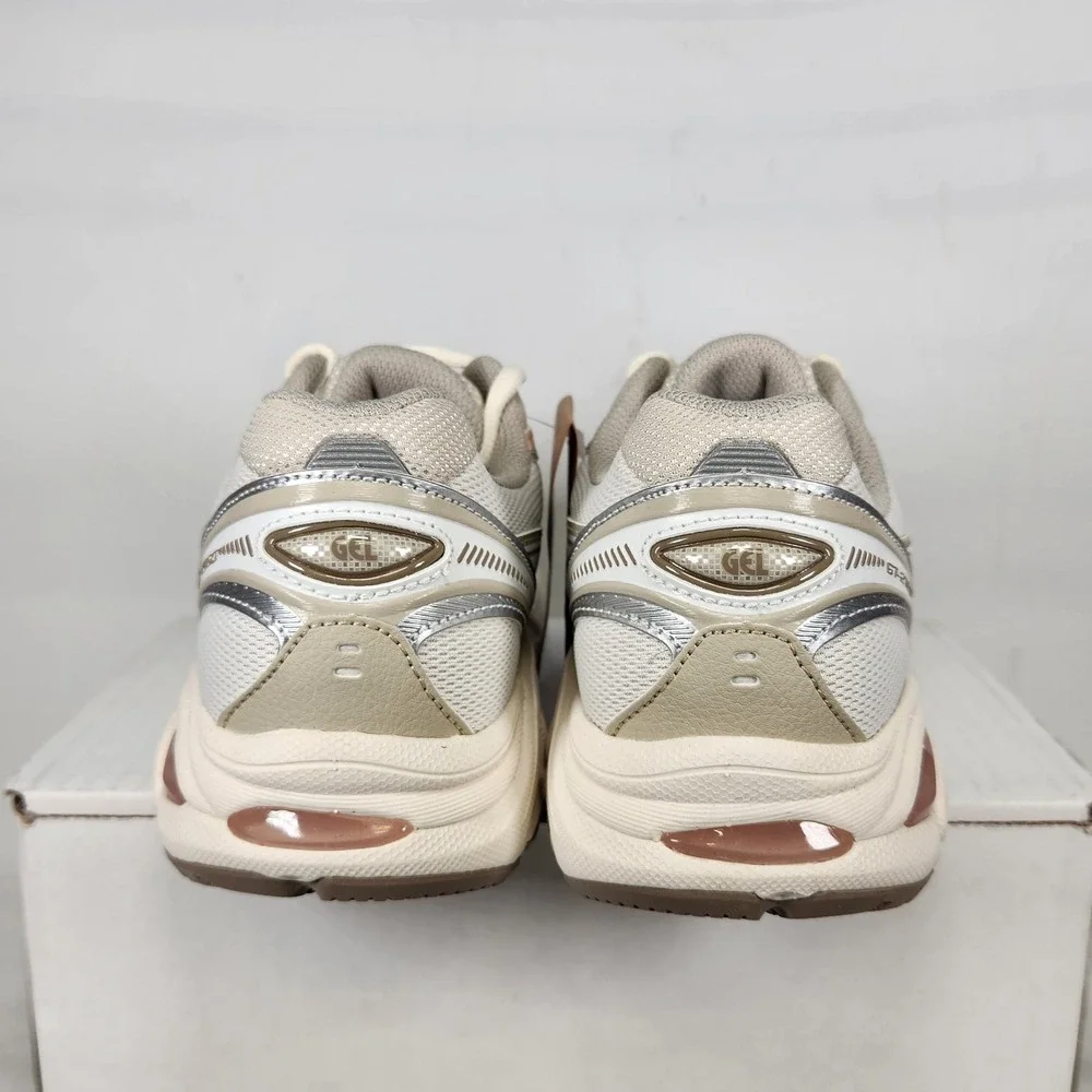 ASICS GT-2160 Running Shoes Women Size 6 Cream White Sport Sneakers